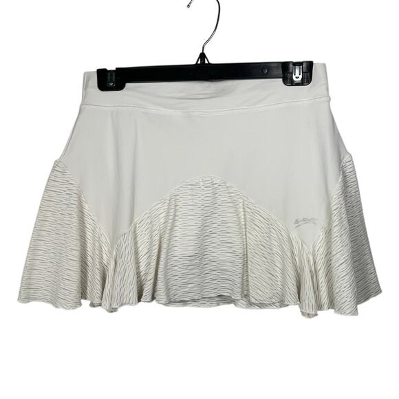 Sofibella White Ruffled Tennis Skort Women's Small - Picture 1 of 6